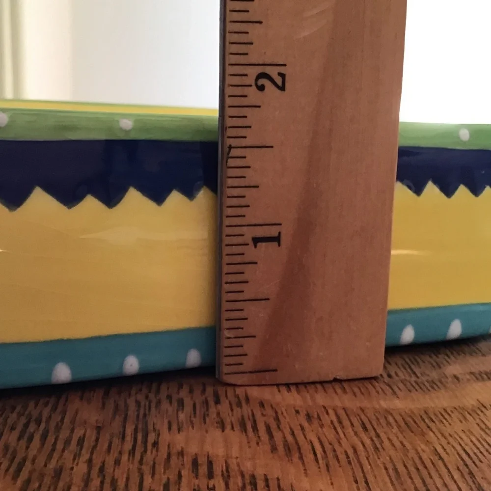 Hallmark Napkin Holder Ceramic by Artist Kimberly Hodges - Picture 13 of 13